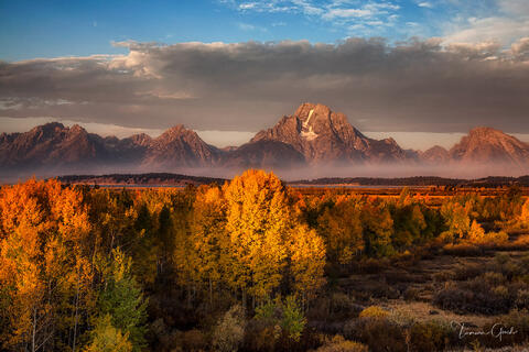 Grand Teton Autumn Sunrise 