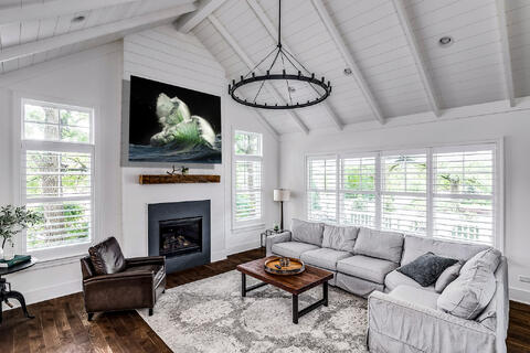 Fan Wave Living Room Photo