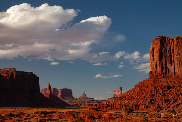 Monumental View print