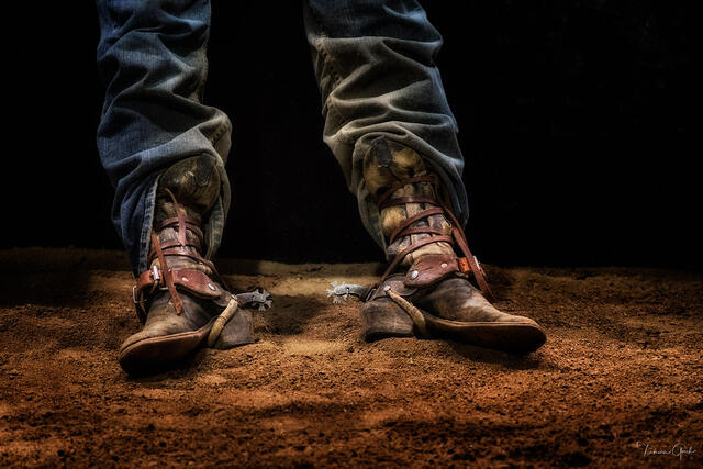 Spurs and Dirt | American West print