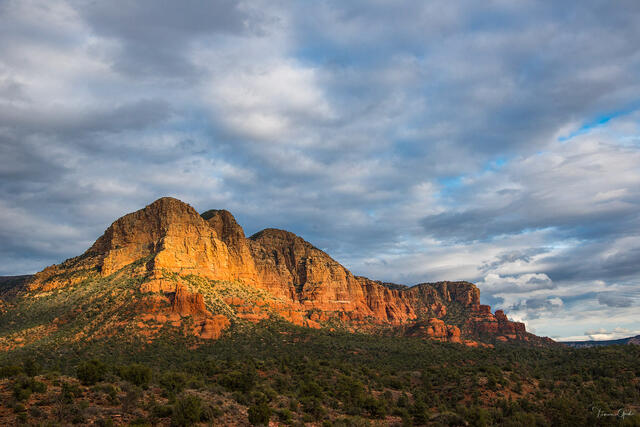 Red Rock Light — Sedona Landscape, Arizona print