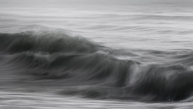 Charcoal Sea — Florida Coastal Fine Art Print print