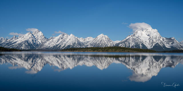 Teton Reflection print