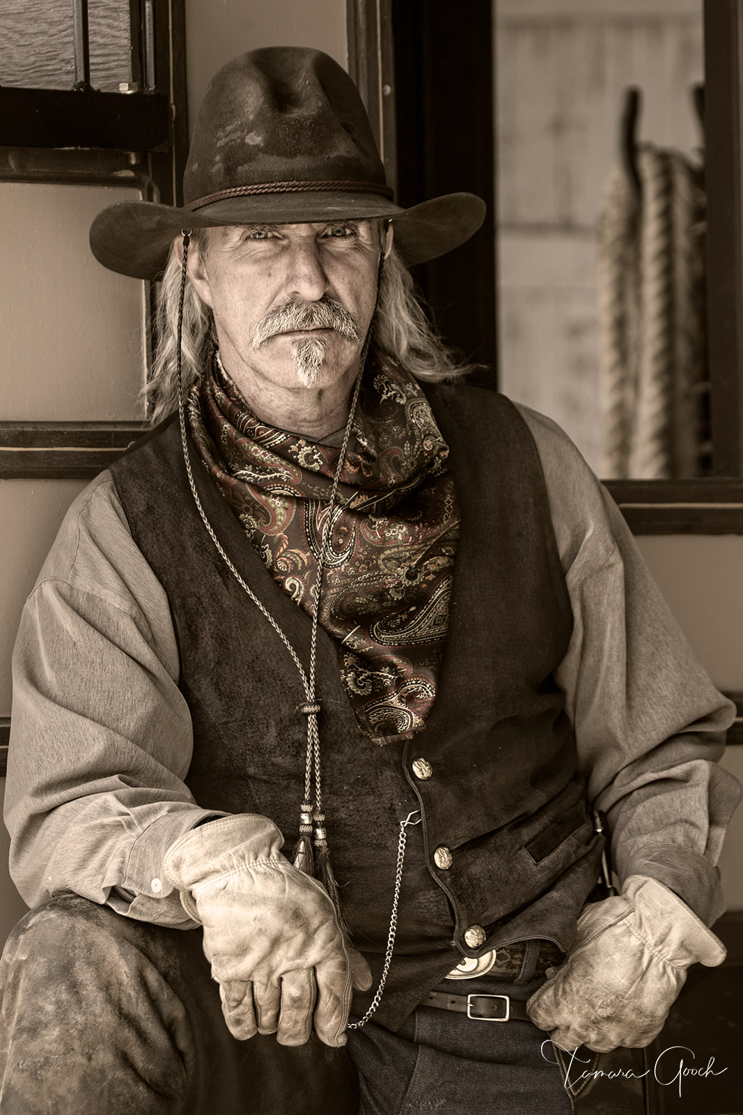 Cowboy Portrait is a limited edition print of 50.