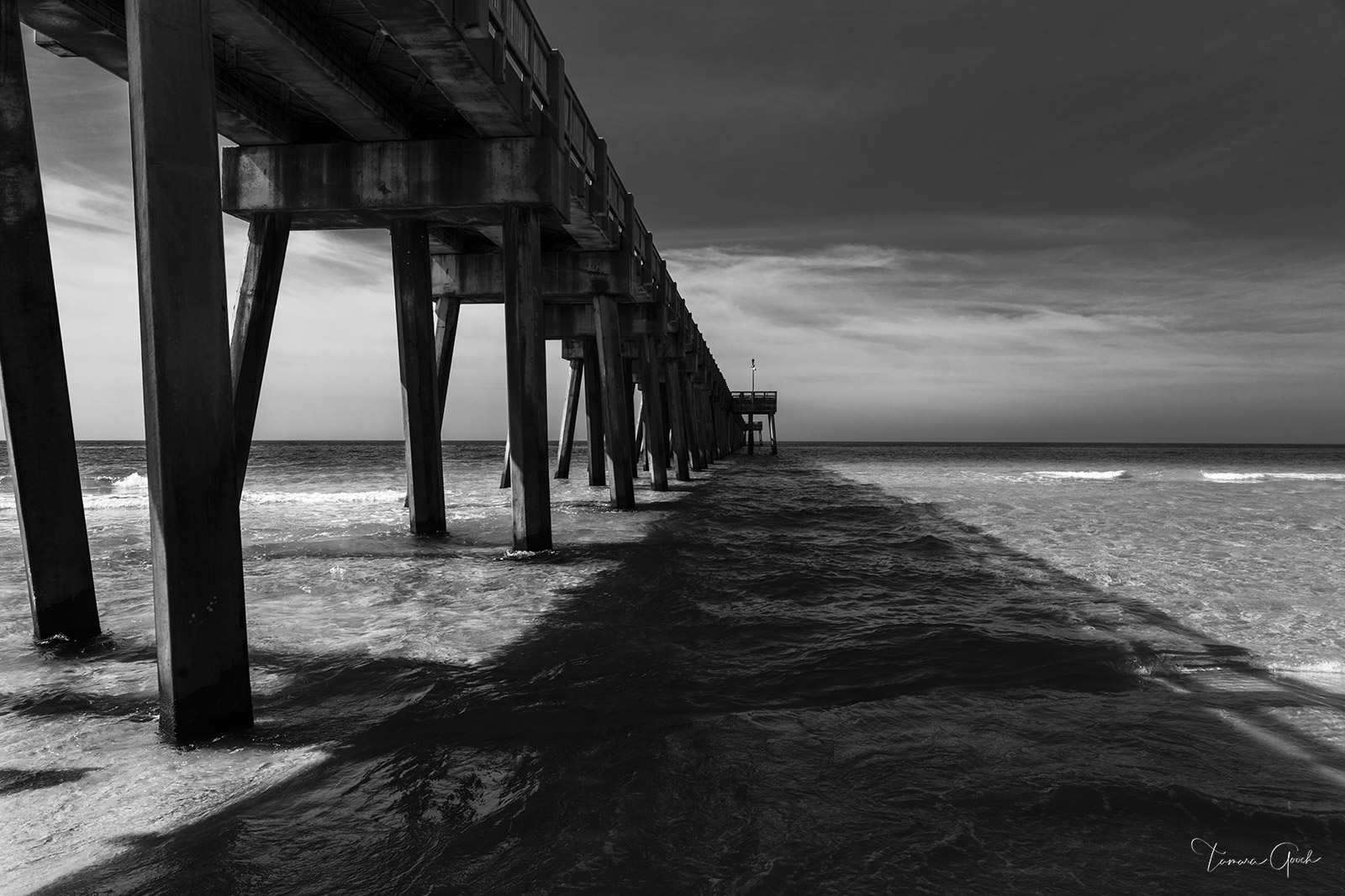 Destin Florida Pier, one of Florida's favorites for locals. This is a limited edition print of 50.