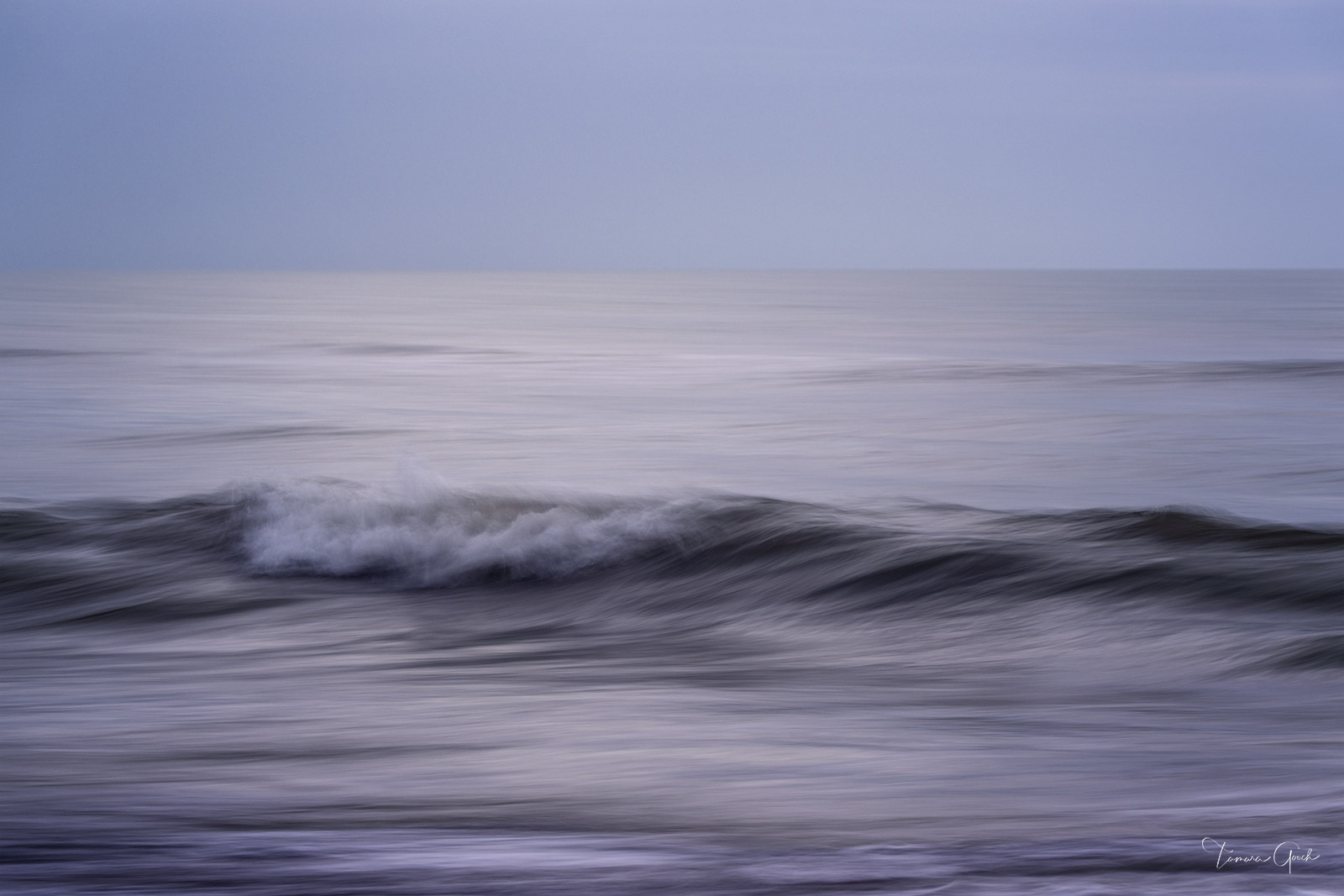 Cool Florida Waves. Pre-dawn ocean waves at one of Florida's best beaches. This piece of artwork is a Limited Edition print of...