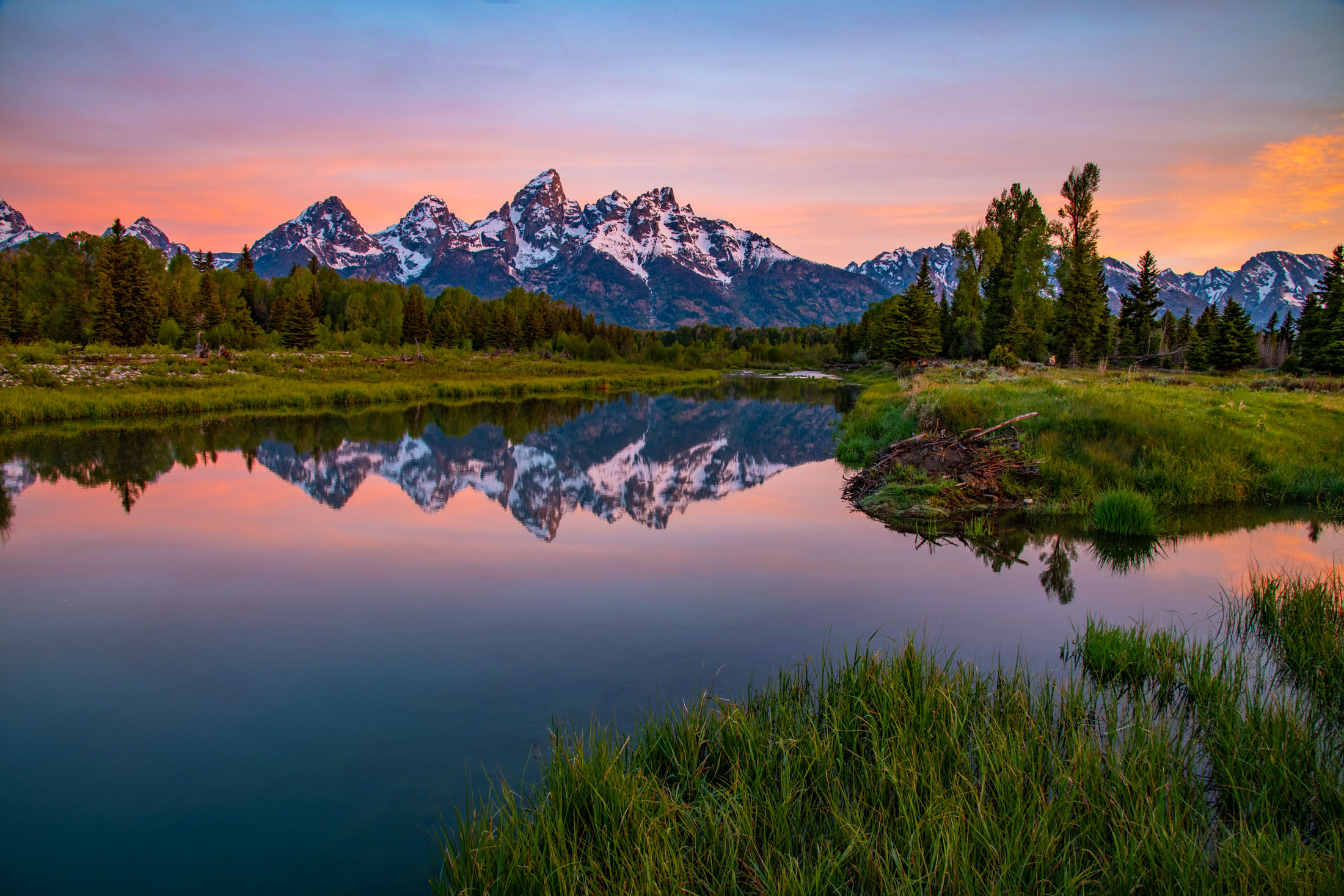 A Mountain Photography Print of Grand Teton National Park. These beautiful photography prints are available in Acrylic, Metal...